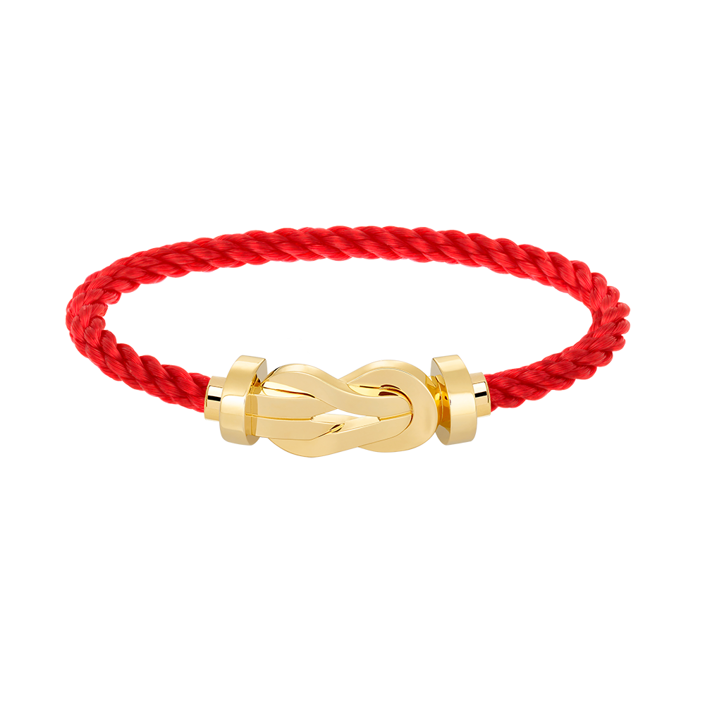 [ORA]CHANCE LARGE 8 FIGURE BUCKLE NO DIAMOND BRACELET GOLD