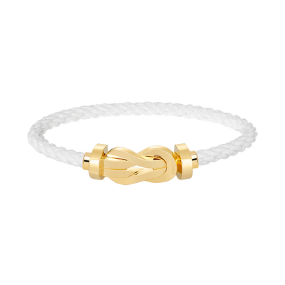 [ORA]CHANCE LARGE 8 FIGURE BUCKLE NO DIAMOND BRACELET GOLD