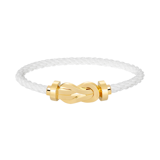 [ORA]CHANCE LARGE 8 FIGURE BUCKLE NO DIAMOND BRACELET GOLD