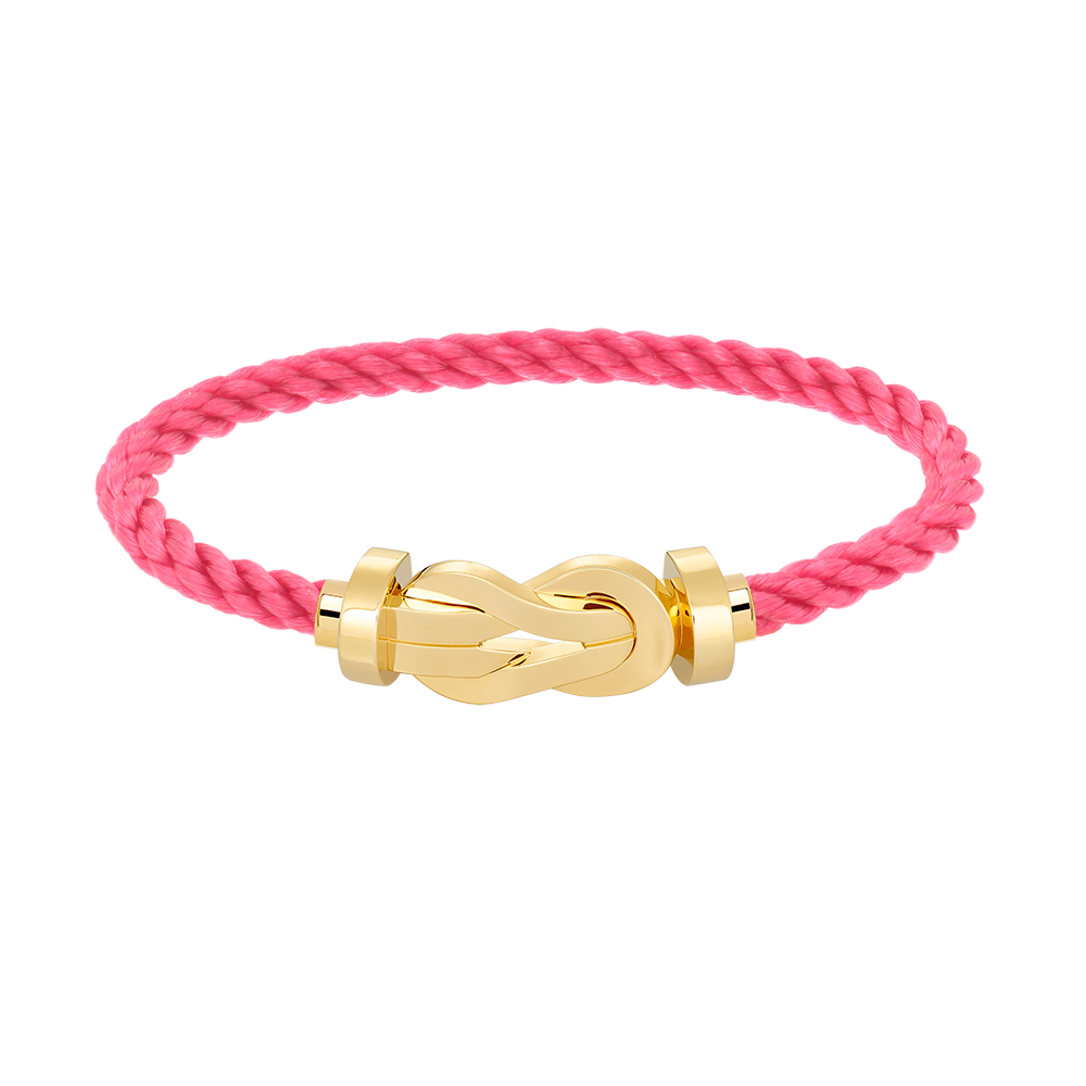 [ORA]CHANCE LARGE 8 FIGURE BUCKLE NO DIAMOND BRACELET GOLD