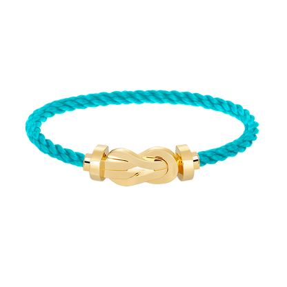 [ORA]CHANCE LARGE 8 FIGURE BUCKLE NO DIAMOND BRACELET GOLD