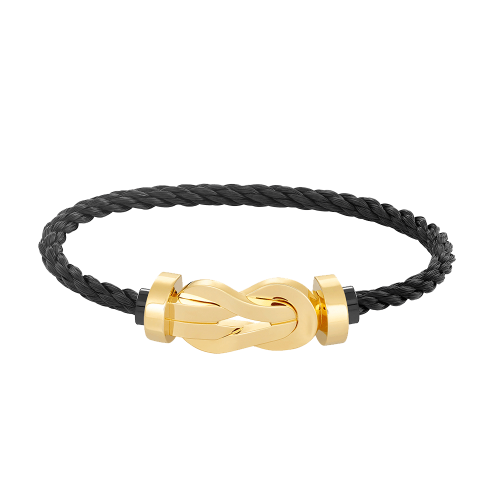 [ORA]CHANCE LARGE 8 FIGURE BUCKLE NO DIAMOND BRACELET GOLD