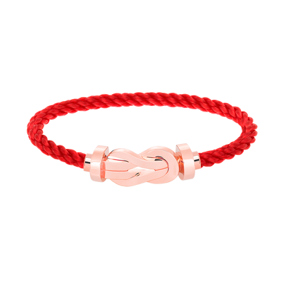 [ORA]CHANCE LARGE 8 FIGURE BUCKLE NO DIAMOND BRACELET ROSE GOLD