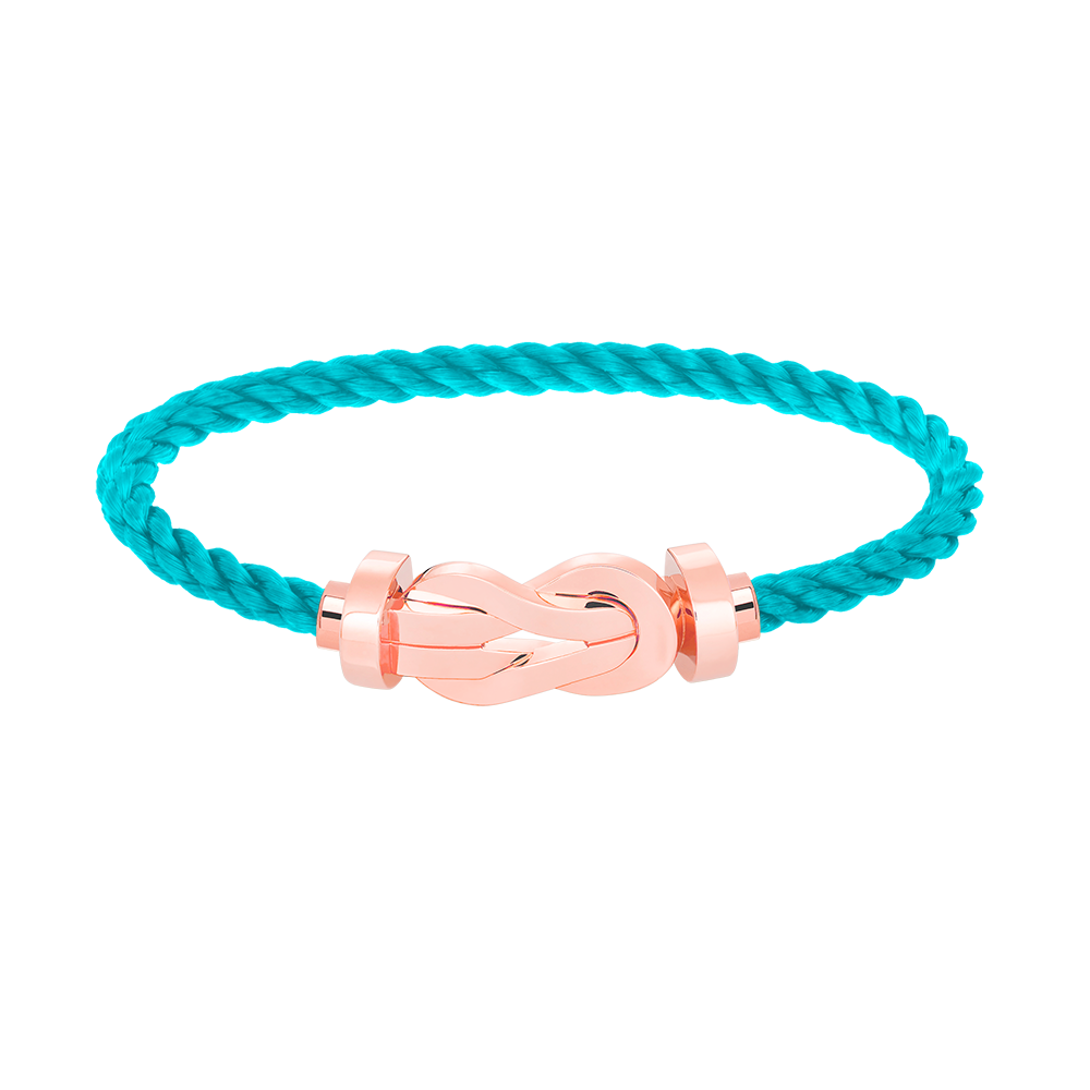 [ORA]CHANCE LARGE 8 FIGURE BUCKLE NO DIAMOND BRACELET ROSE GOLD