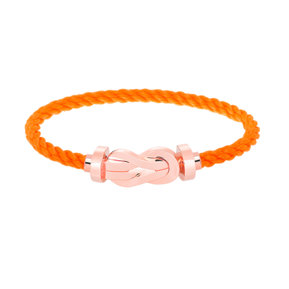 [ORA]CHANCE LARGE 8 FIGURE BUCKLE NO DIAMOND BRACELET ROSE GOLD