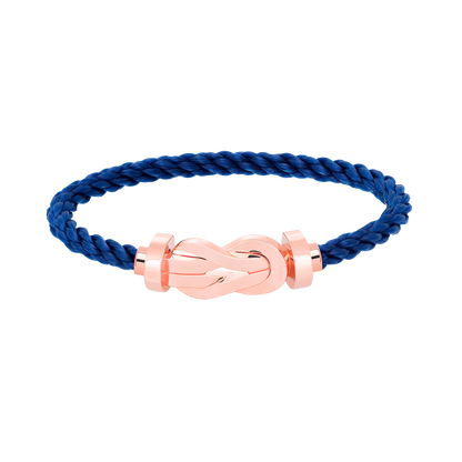 [ORA]CHANCE LARGE 8 FIGURE BUCKLE NO DIAMOND BRACELET ROSE GOLD