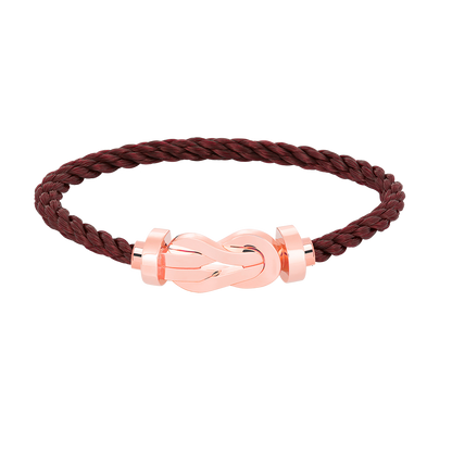 [ORA]CHANCE LARGE 8 FIGURE BUCKLE NO DIAMOND BRACELET ROSE GOLD