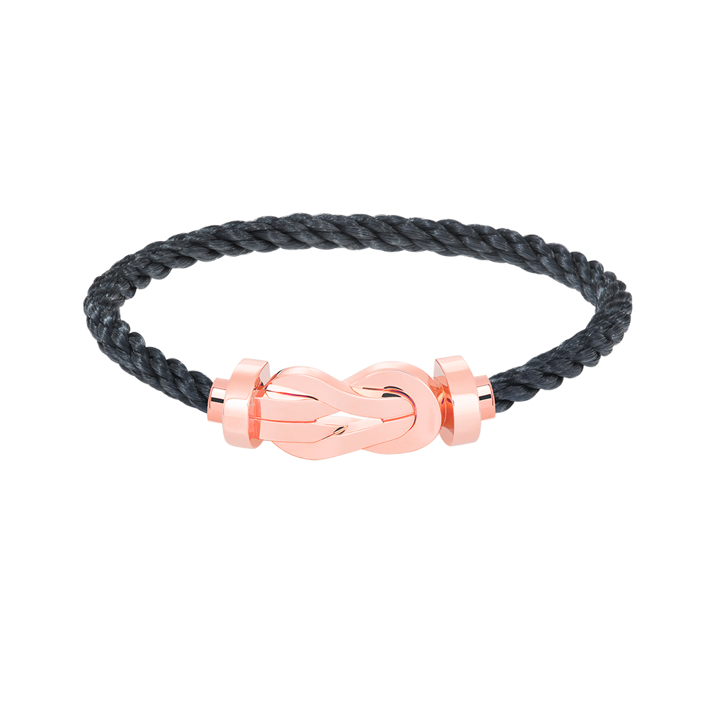 [ORA]CHANCE LARGE 8 FIGURE BUCKLE NO DIAMOND BRACELET ROSE GOLD