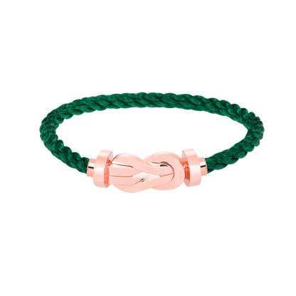 [ORA]CHANCE LARGE 8 FIGURE BUCKLE NO DIAMOND BRACELET ROSE GOLD