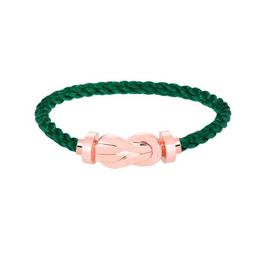 [ORA]CHANCE LARGE 8 FIGURE BUCKLE NO DIAMOND BRACELET ROSE GOLD