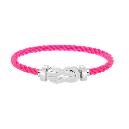 [ORA]CHANCE LARGE 8 FIGURE BUCKLE NO DIAMOND BRACELET SILVER