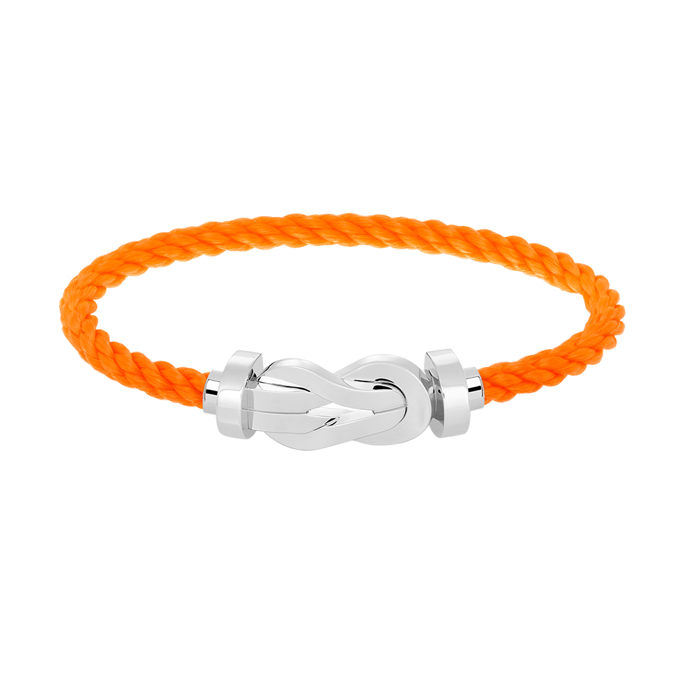 [ORA]CHANCE LARGE 8 FIGURE BUCKLE NO DIAMOND BRACELET SILVER