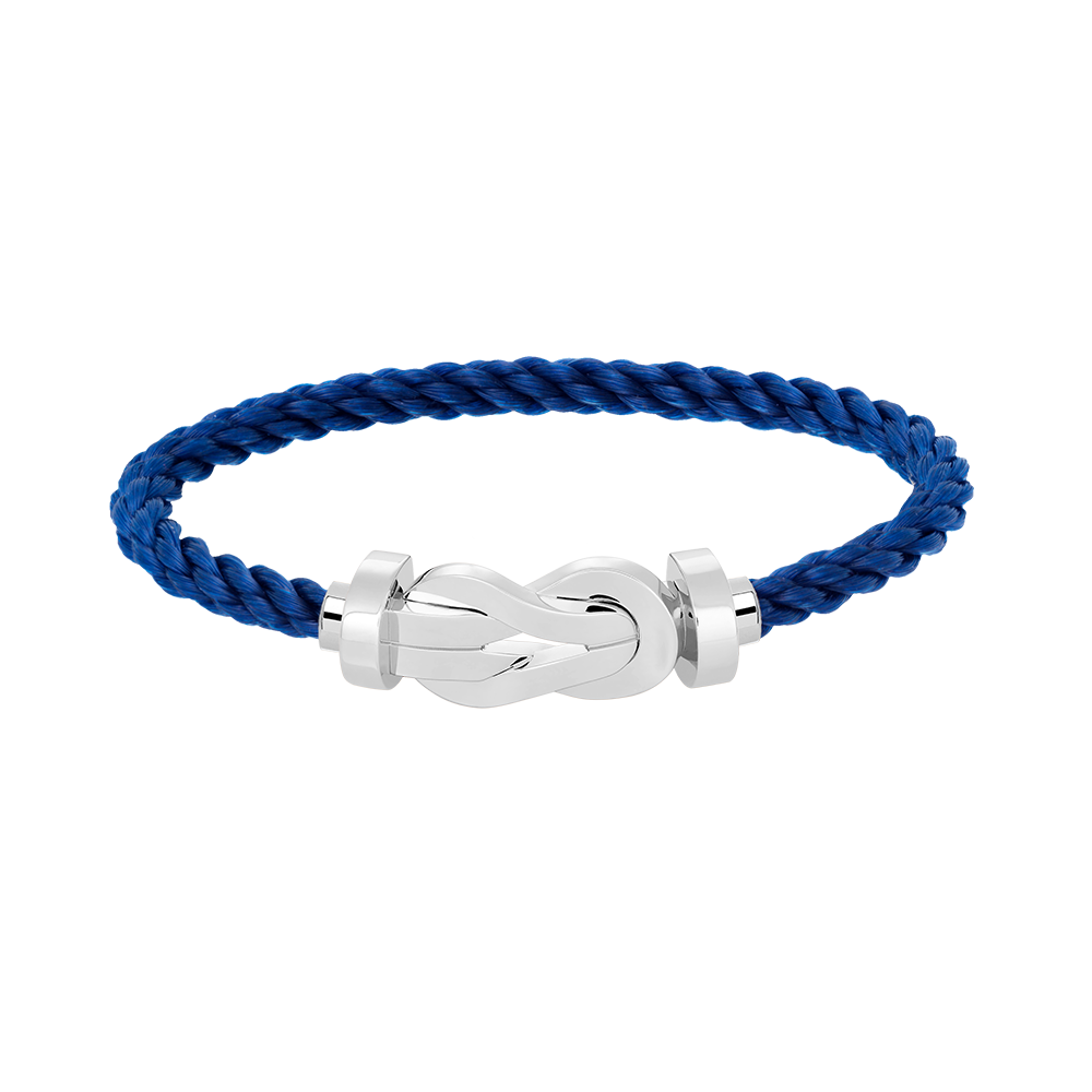 [ORA]CHANCE LARGE 8 FIGURE BUCKLE NO DIAMOND BRACELET SILVER