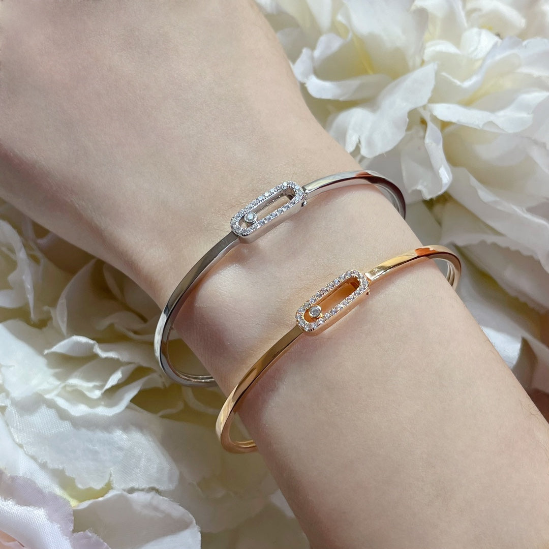 [ORA]Move Uno pav¨¦ flex bangle medium