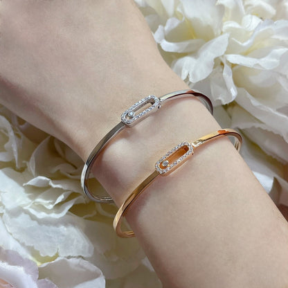 [ORA]Move Uno pav¨¦ flex bangle medium