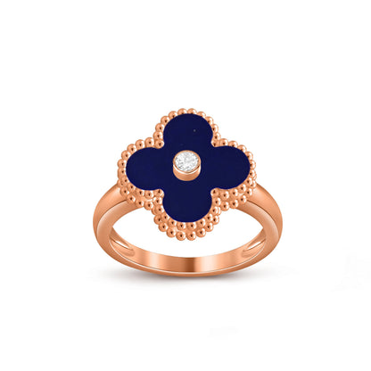[ORA]CLOVER DIAMOND RING ROSE GOLD COLLECTION