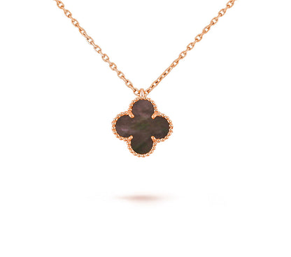 [ORA]CLOVER MINI 9.5MM CARNELIANS NECKLACE COLLECTION