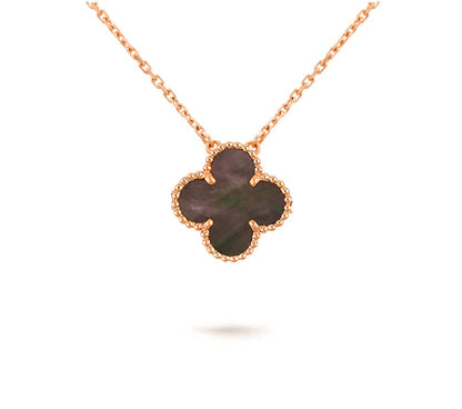 [ORA]CLOVER 15MM SINGLE FLOWER NECKLACE COLLECTION