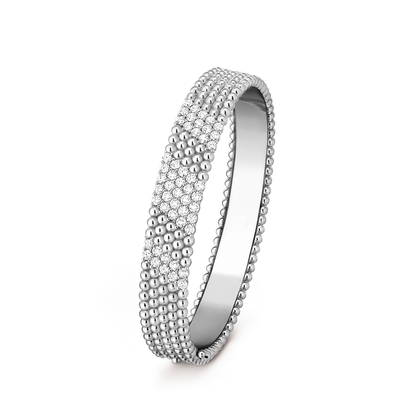 [ORA]  FIVE-ROW DIAMOND BRACELET
