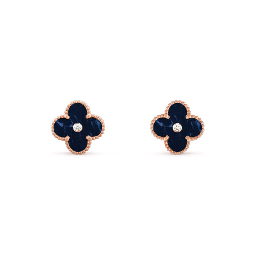 [ORA]CLOVER  15MM DIAMOND EARRINGS COLLECTION