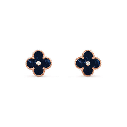 [ORA]CLOVER  15MM DIAMOND EARRINGS COLLECTION