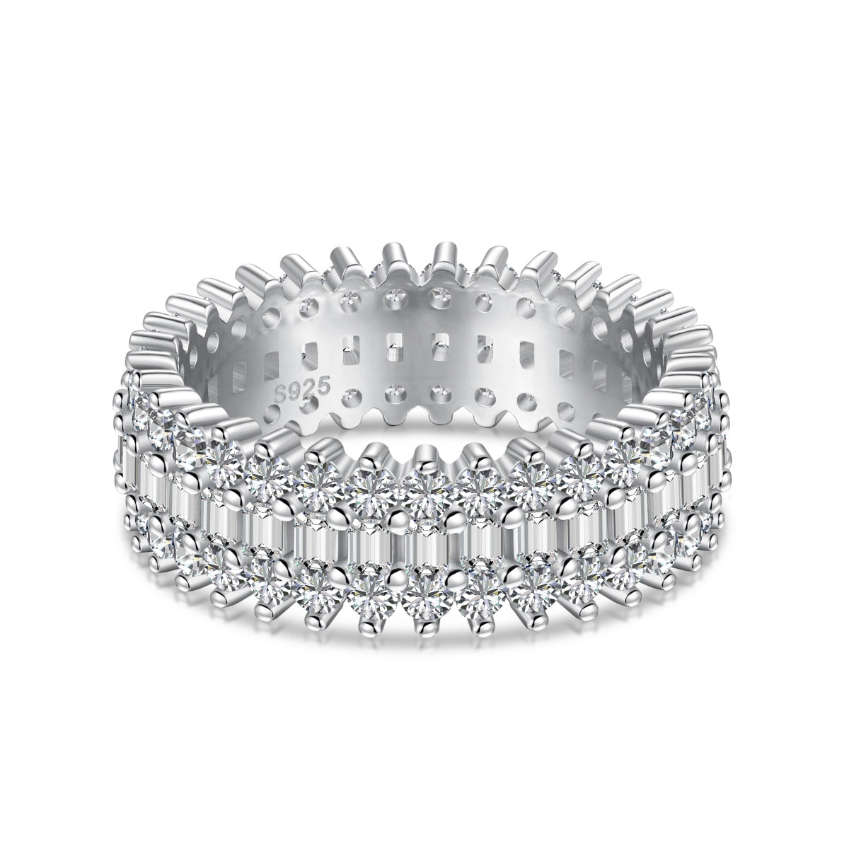[ORA ]Ornate Colorful Radiant Cut Daily Ring