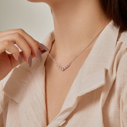 [ORA ]Dazzling Rainbow Necklace