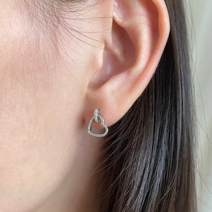 [ORA ]Dainty Heart Shape Earrings
