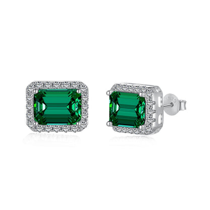 [ORA ]Luxurious Dainty Emerald Cut Banquet Earrings