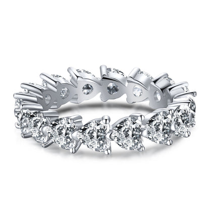 [ORA ]0.25 Carat Radiant Romance Heart Cut Lover Ring