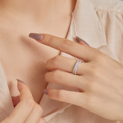[ORA ]Delicate Colorful Round Cut Daily Ring