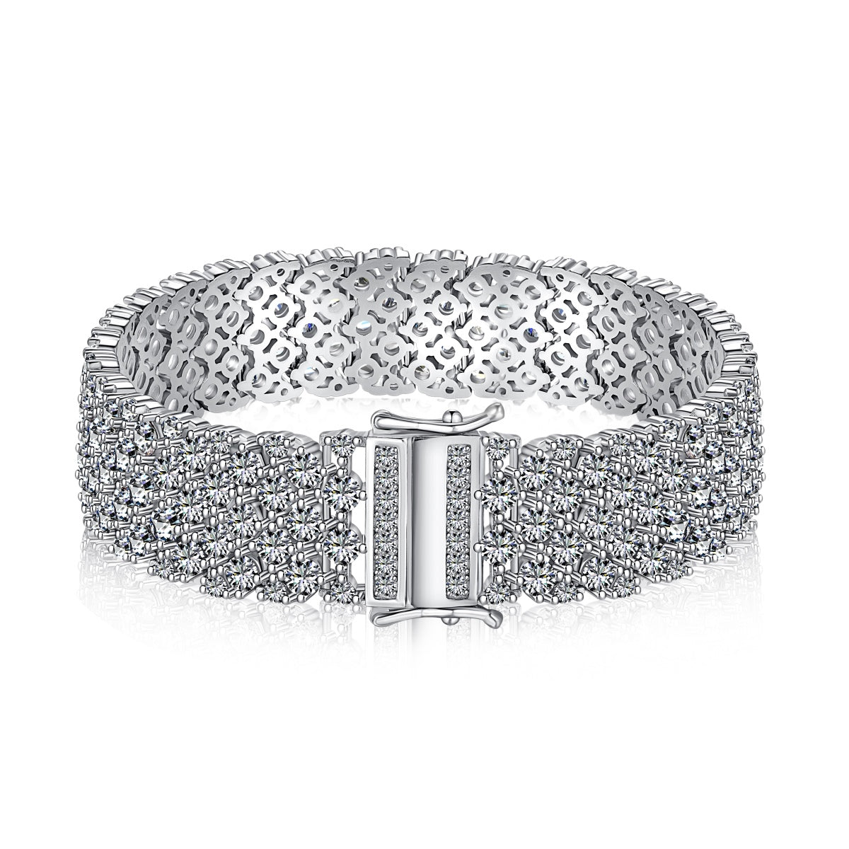 [ORA ]Ornate Elegant Round Cut Party Bracelet