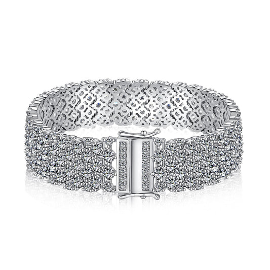 [ORA ]Ornate Elegant Round Cut Party Bracelet