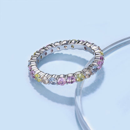 [ORA ]Dazzling Resplendent Round Cut Party Ring