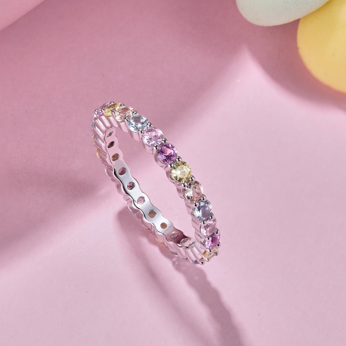[ORA ]Dazzling Resplendent Round Cut Party Ring