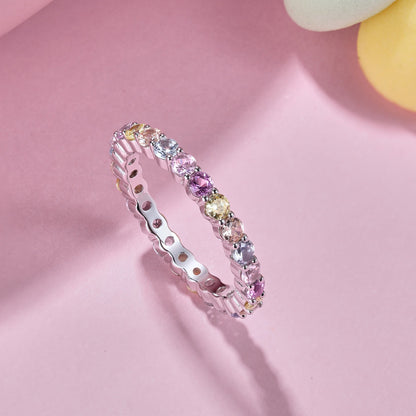 [ORA ]Dazzling Resplendent Round Cut Party Ring