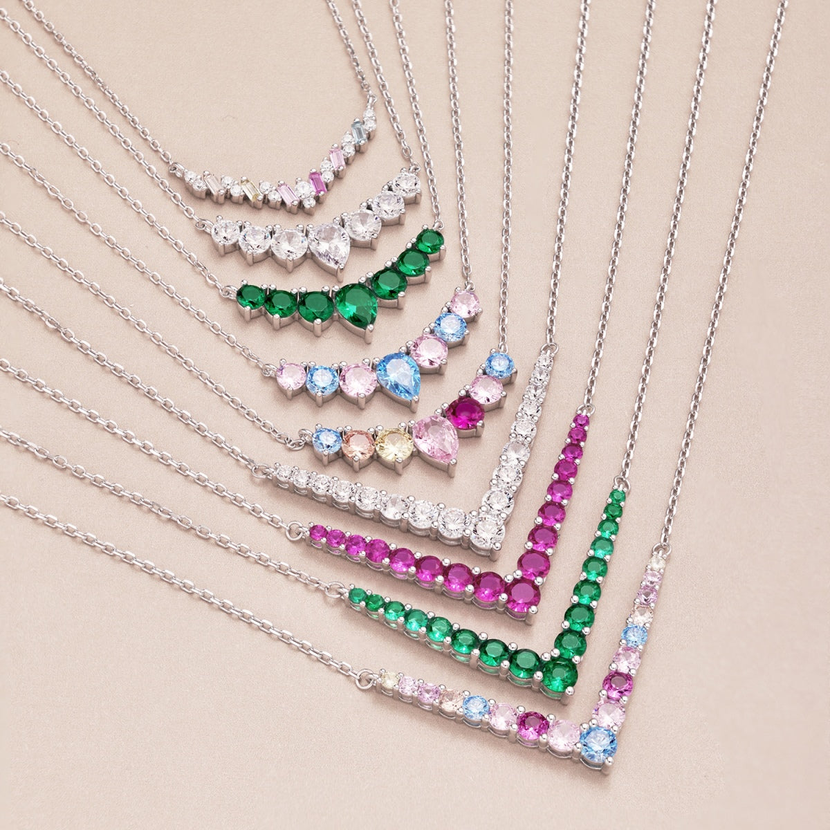 [ORA ]Ornate Round Cut Necklace