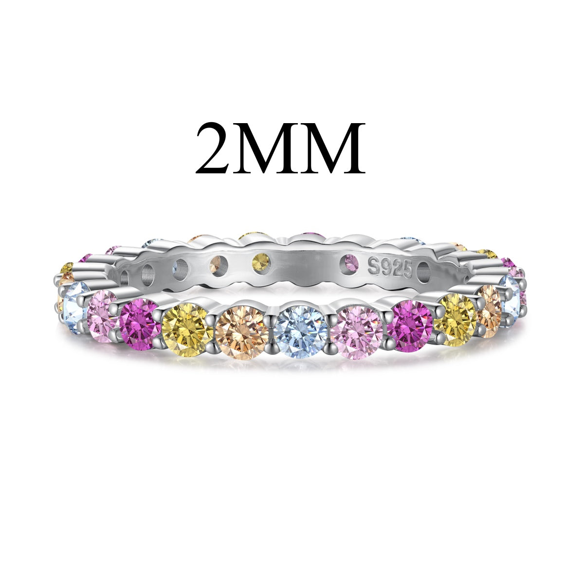 [ORA ]Dazzling Resplendent Round Cut Party Ring