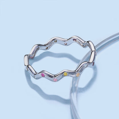 [ORA ]Ornate Vibrant Round Cut Daily Ring