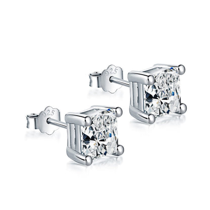 [ORA ]Delicate Square Shape Earrings