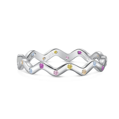 [ORA ]Ornate Vibrant Round Cut Daily Ring