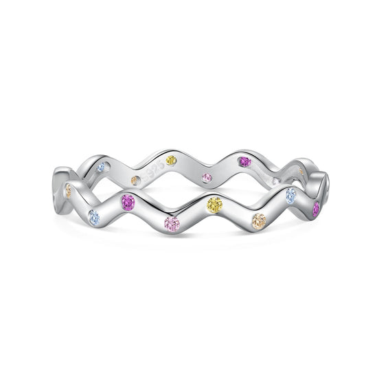 [ORA ]Ornate Vibrant Round Cut Daily Ring