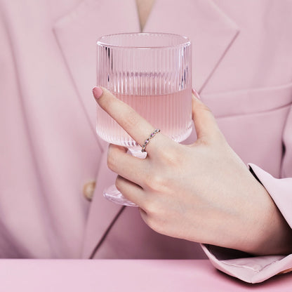[ORA ]Elegant Energetic Round Cut Daily Ring
