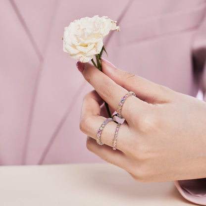 [ORA ]Elegant Energetic Round Cut Daily Ring