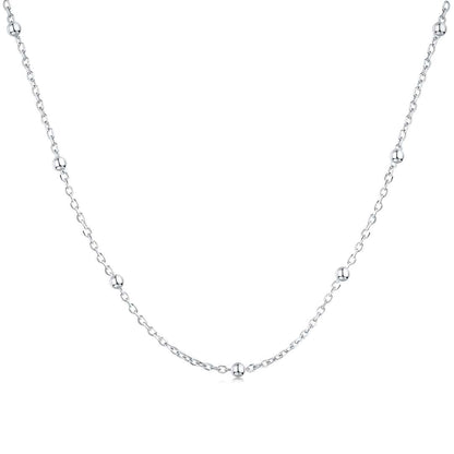 [ORA]Small Bead Clavicle Chain Simple Necklace