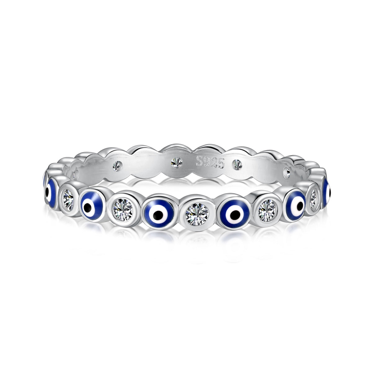 [ORA ]Sparkling Vibrant Round Shape Daily Ring