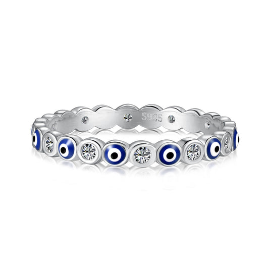 [ORA ]Sparkling Vibrant Round Shape Daily Ring