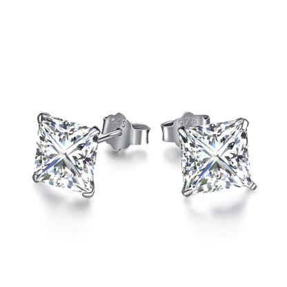[ORA ]Ornate Square Shape Earrings