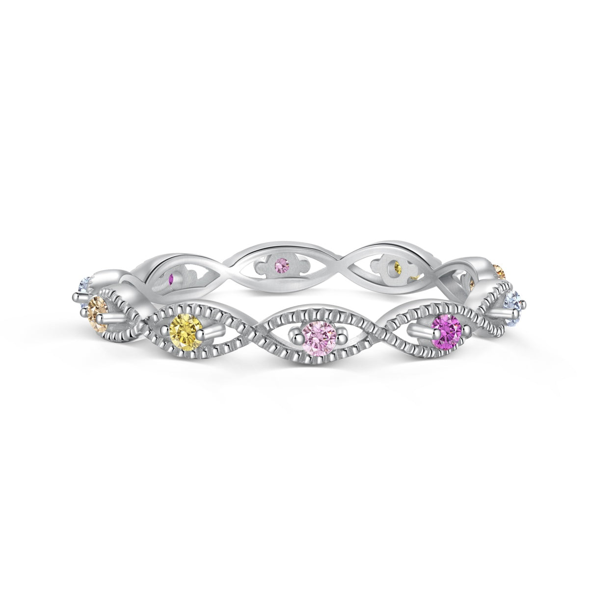 [ORA ]Elegant Energetic Round Cut Daily Ring