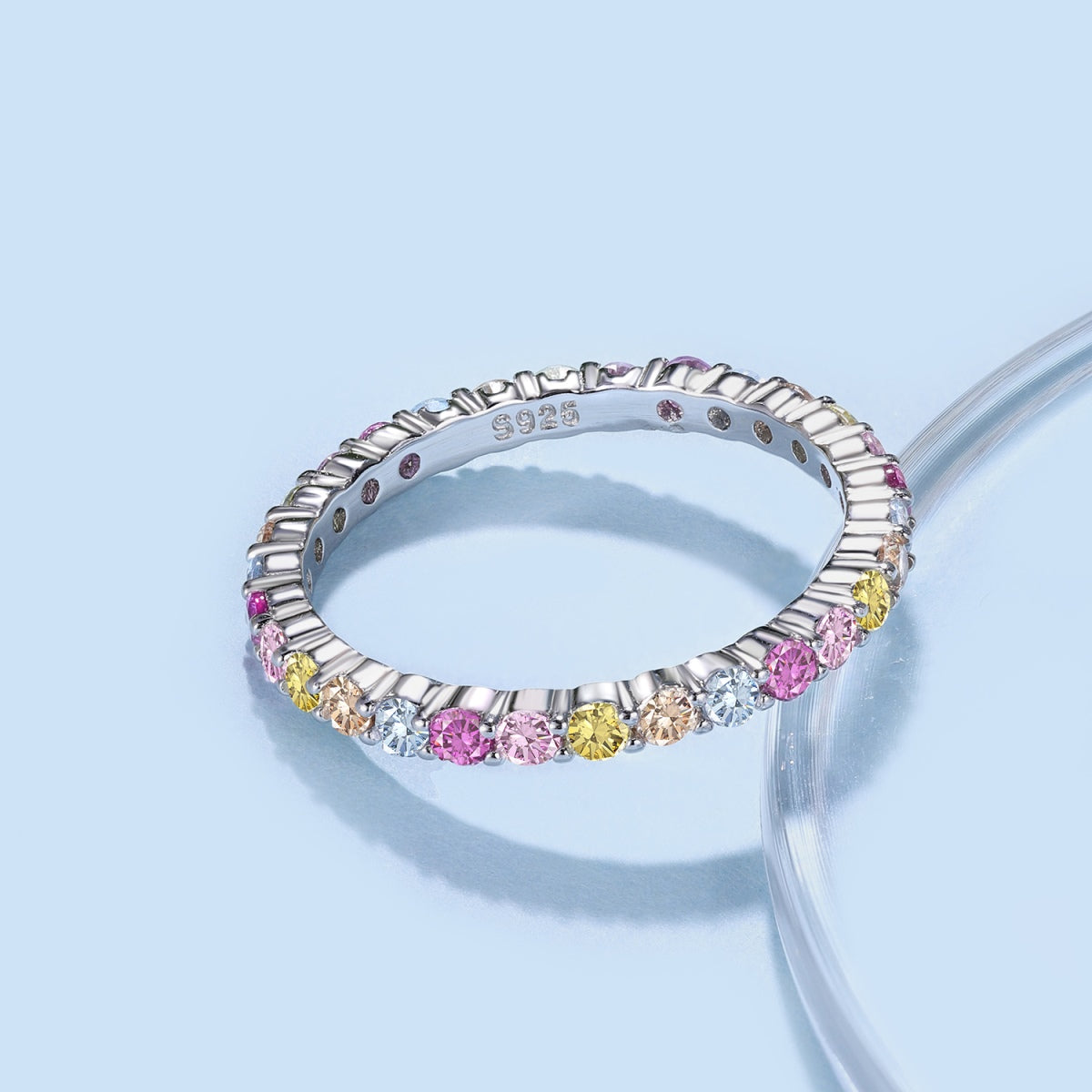 [ORA ]Elegant Vivid Round Cut Daily Ring